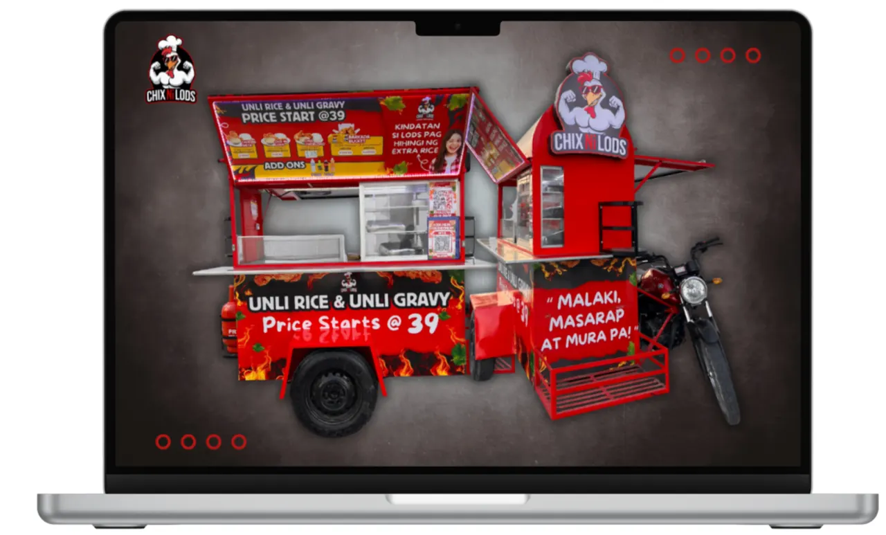 Chix ni Lods Mobile Cart + Brand-New Motor